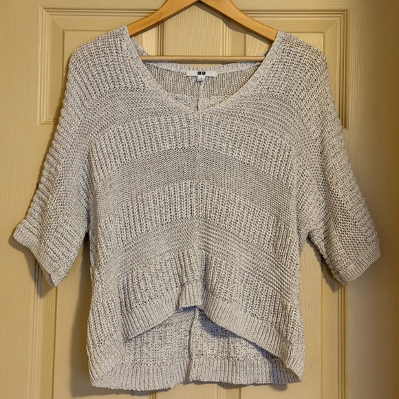 Uniqlo Sweaters - Uniqlo V-Neck Textured Knit Sweater